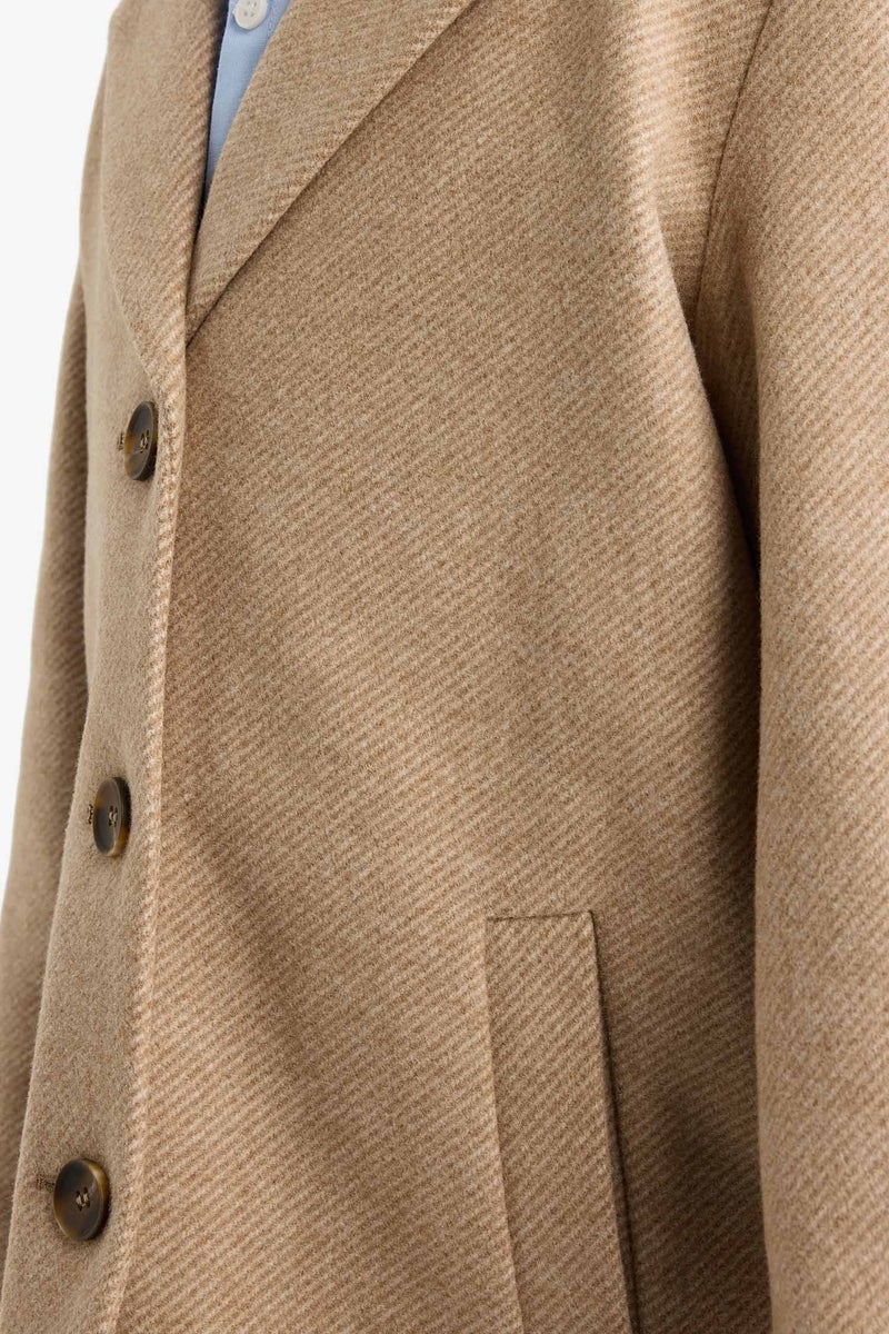 DeFacto Beige Girl Girl Hooded Cachet Jacket Casual - Image 5
