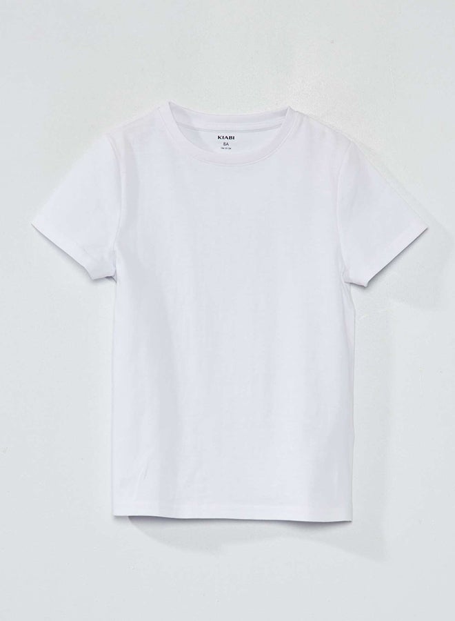 Kiabi Boy Basic Plain Jersey T-Shirt  - Image 1