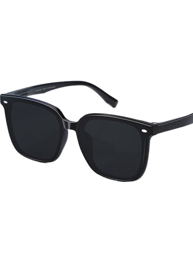 pulais Sunglasses For Men And Women, Gm Style, Specialized For Driving, 7021A Black Frame With Gray Lenses - Image 2