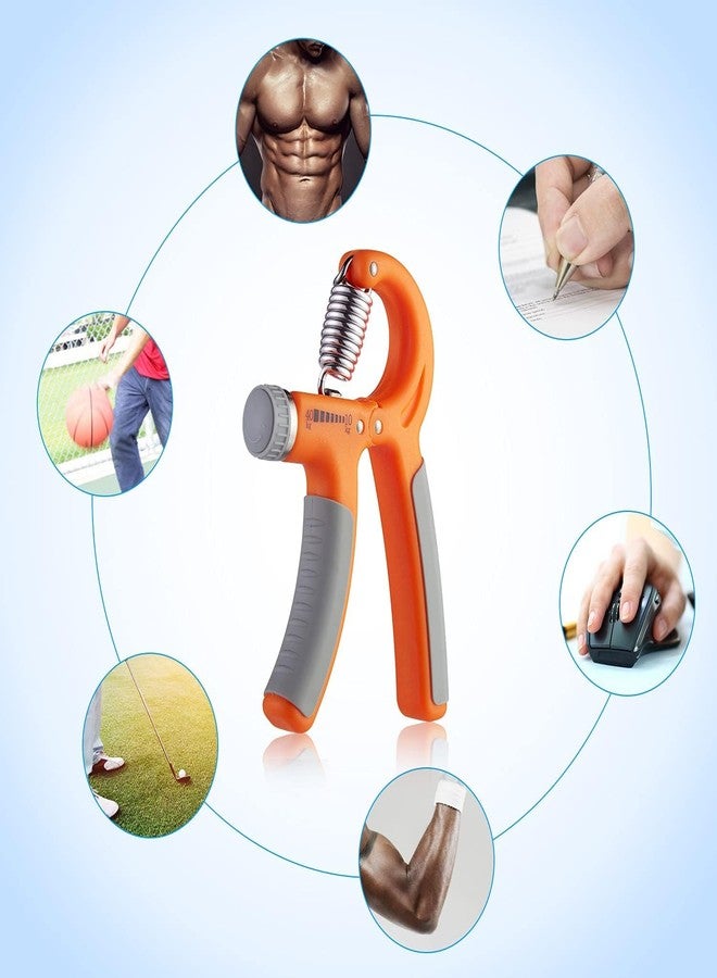 SMIC Adjustable Hand Grip Strengthener, Hand Gripper for Men & Women for Gym Workout Hand Exercise Equipment to Use in Home for Forearm Exercise Finger Exercise (Multicolor) - Image 3