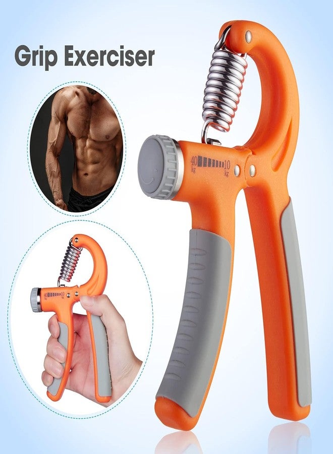 SMIC Adjustable Hand Grip Strengthener, Hand Gripper for Men & Women for Gym Workout Hand Exercise Equipment to Use in Home for Forearm Exercise Finger Exercise (Multicolor) - Image 4