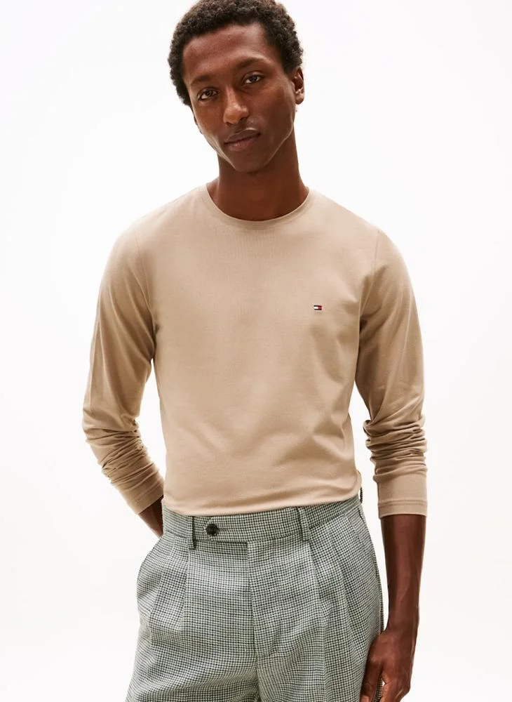 Stretch Slim Fit Crew Neck T-Shirt