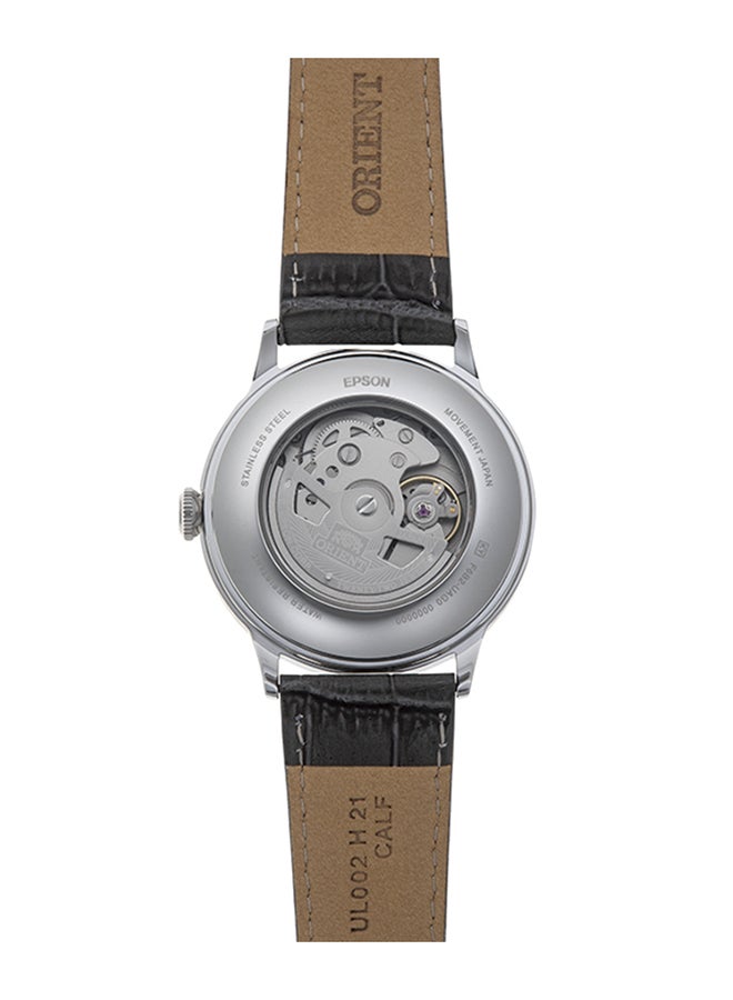 ORIENT Men Bambino Automatic Analog Leather Strap Men's Watch RA-AK0704N - Image 3