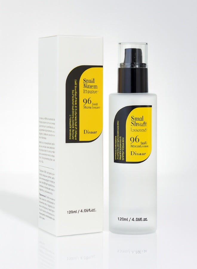 Disaar Snail Mucin Essence 96 Snail Mucin Essence 100 ML Snail Repair Hydrating Brightening Anti Aging Face Serum Moisturizing Essence for Glowing Skin - Image 1