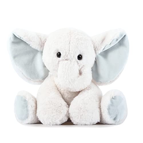 TCBunny دبدوب تيسا الفيل الصغير لعبة محشوة هدية للأطفال 11 آمي وايت - Image 1