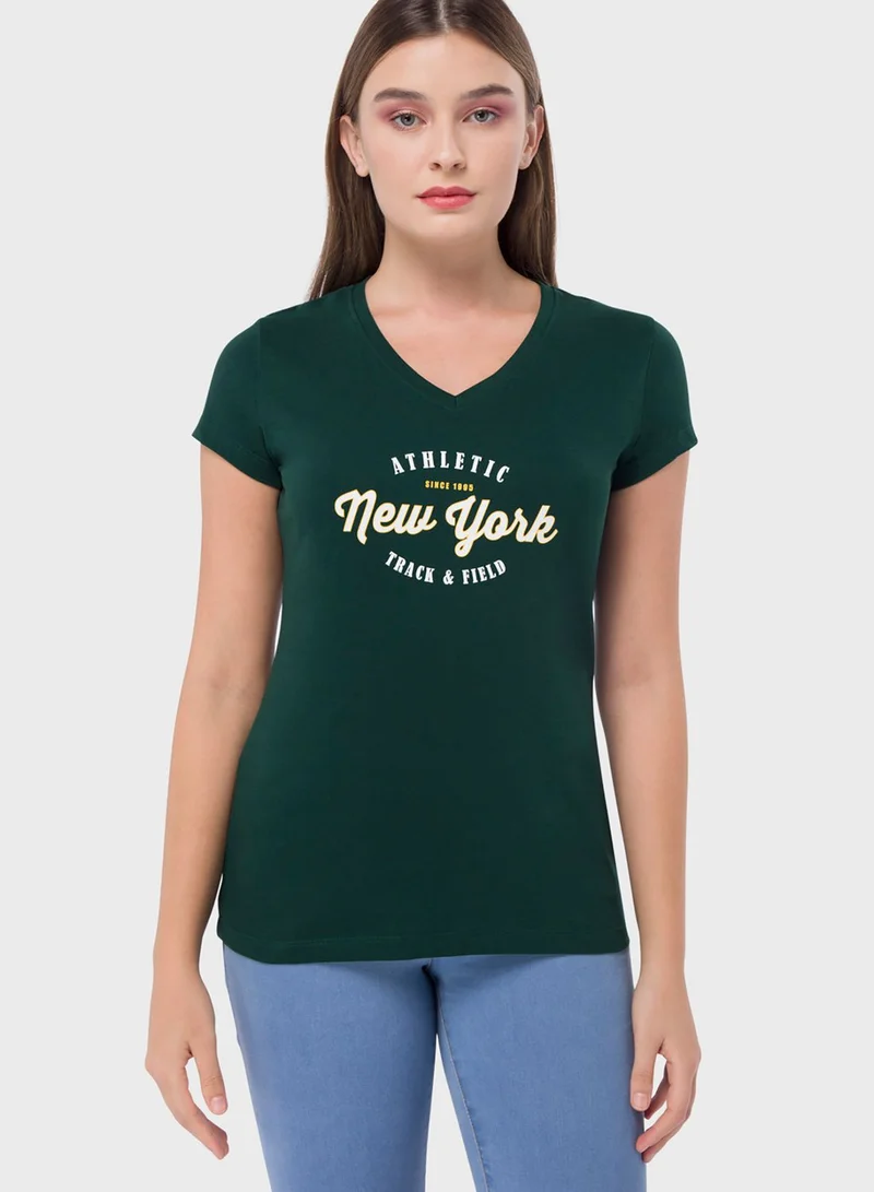 RB Graphic Knitted T-Shirt