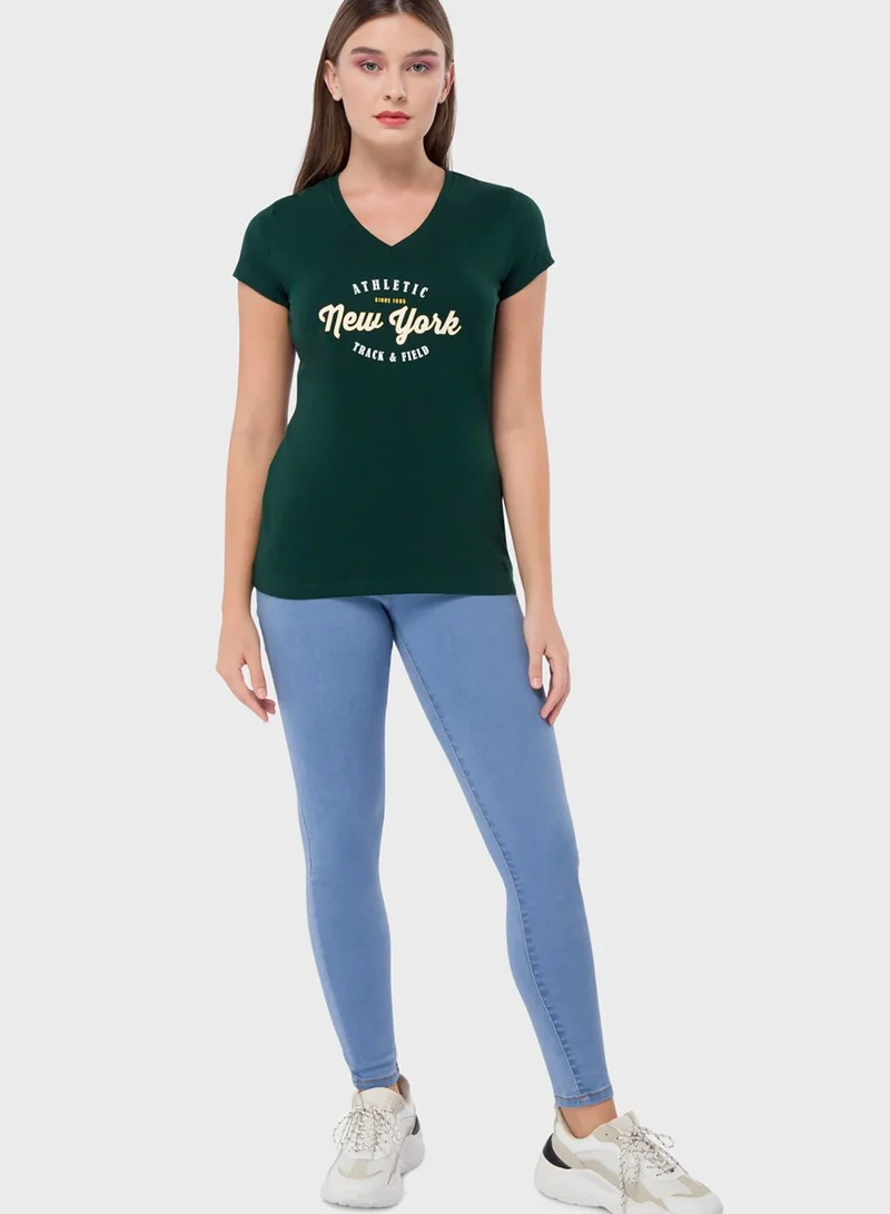RB Graphic Knitted T-Shirt