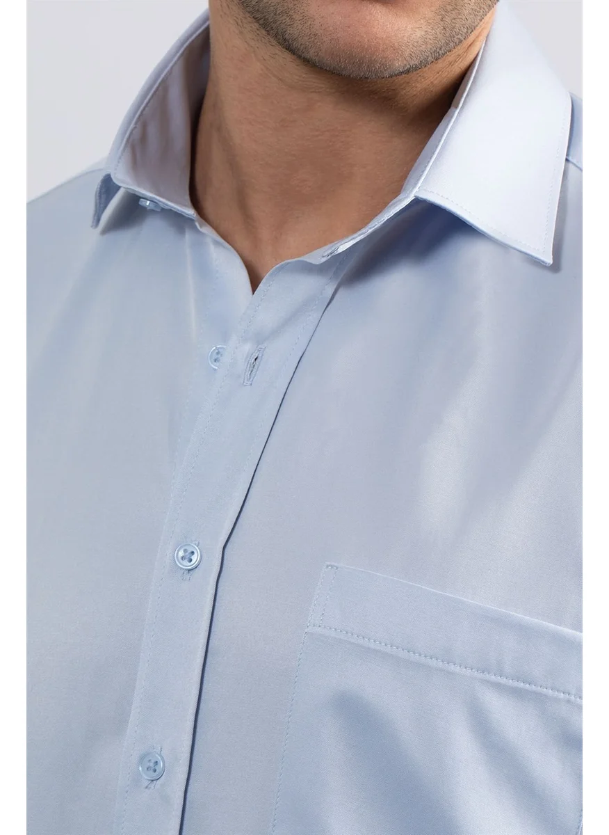 Tudors Classic Fit Relaxed Cut Plain Men's Shirt