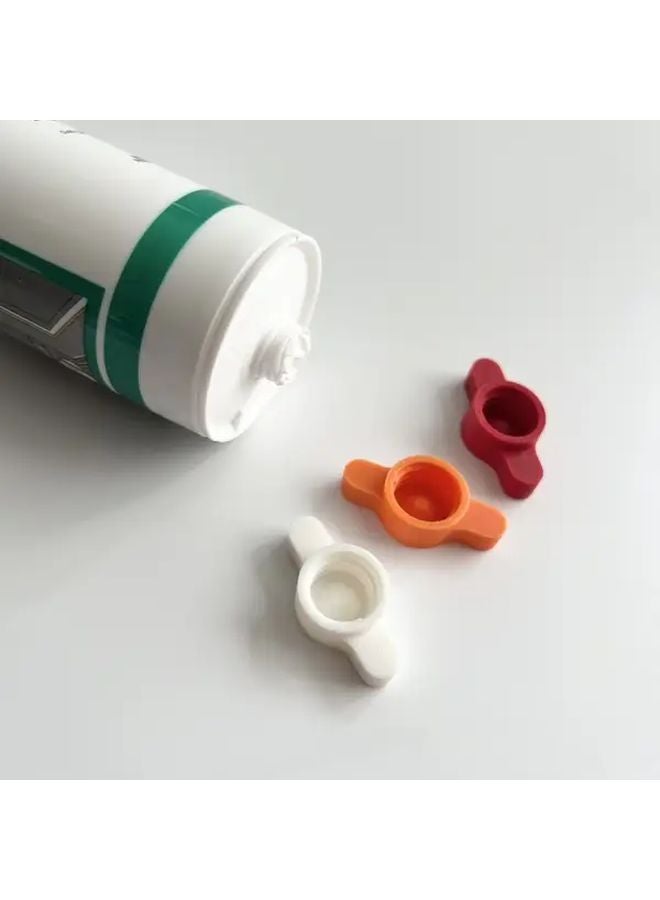 Orange Silicone Glue Seal Cap Prevents Drying Conical Design Enhanced Sealing - Image 3