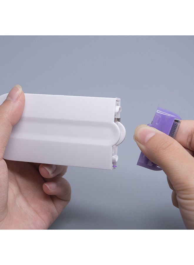 NIBEMINENT Rechargeable Painless Touch Laser Epilator White/Purple 13x2x8cm - Image 5