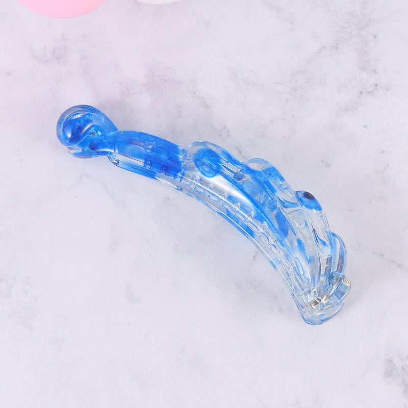 Women Fashionable Banana Hair Clip Ponytail Holder Strong Tension Hair Hair Accessories (Bright ) - Image 3