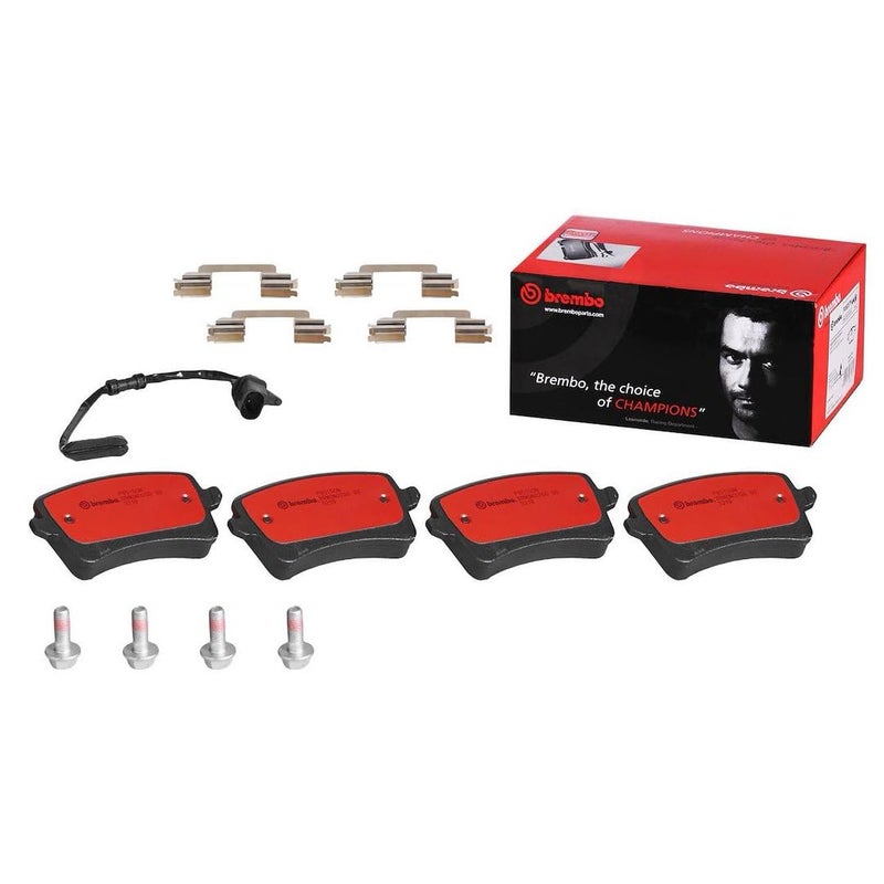 Brembo P85150N Premium Ceramic Rear Disc Brake Pad Set AUDI/AUDI (FAW) OE# 4GD698451A - Image 2
