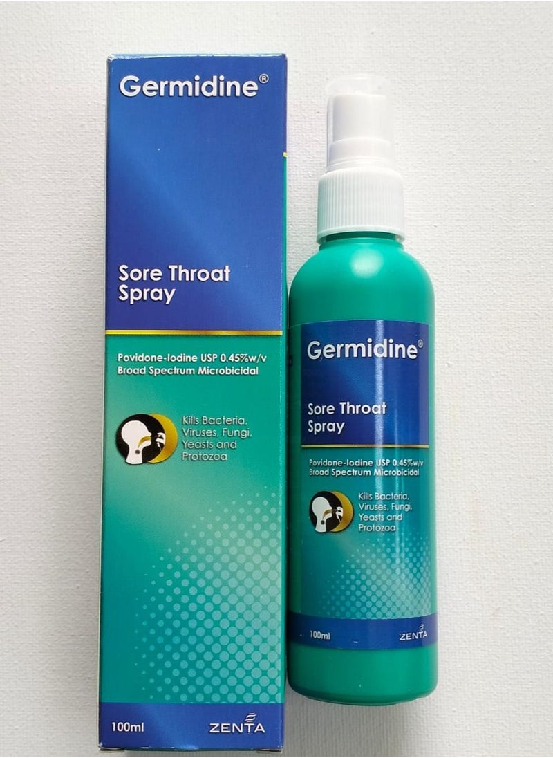 Germidine Germidine Sore Throat Spray 100 ml  - Image 1