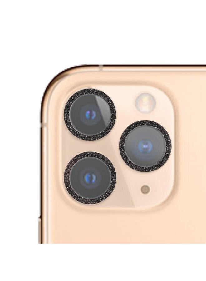 The Bros Glitter Ring Tempered Glass Camera Lens Film For iPhone 11 Pro / 11 Pro Max