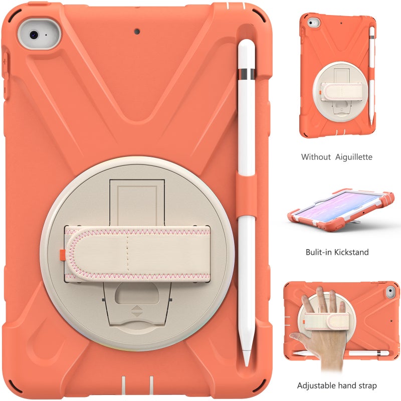 Style Suitable For Pro12.9 Ipad Rotating Protective Case Ipad9 Tablet Protective Case Apple Anti-Fall Bracket Case - Image 1