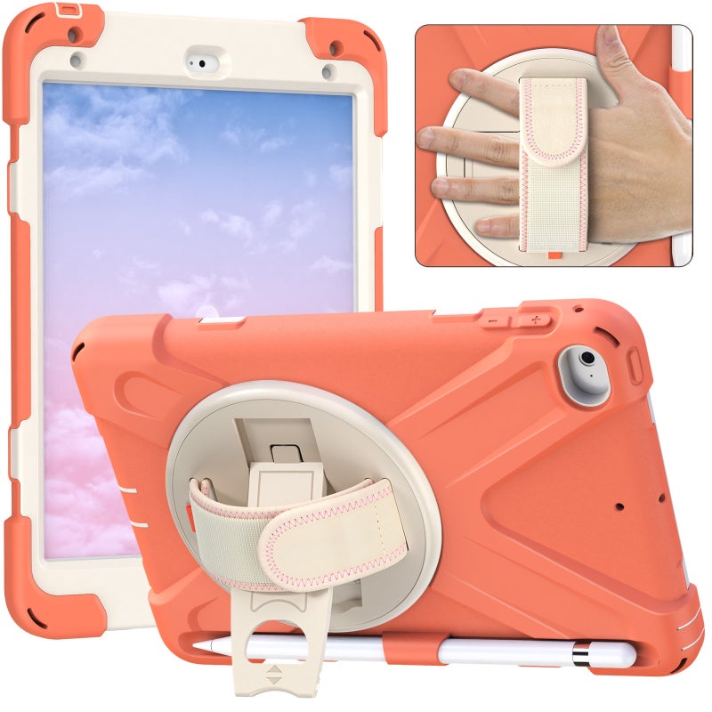 Style Suitable For Pro12.9 Ipad Rotating Protective Case Ipad9 Tablet Protective Case Apple Anti-Fall Bracket Case - Image 5