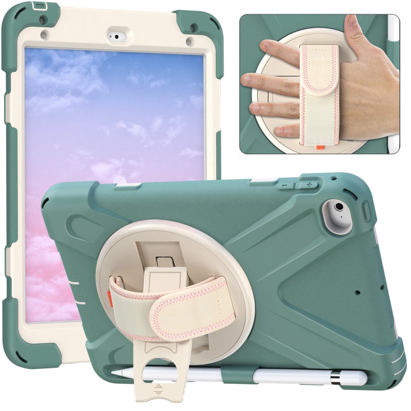 Style Suitable For Pro12.9 Ipad Rotating Protective Case Ipad9 Tablet Protective Case Apple Anti-Fall Bracket Case - Image 3