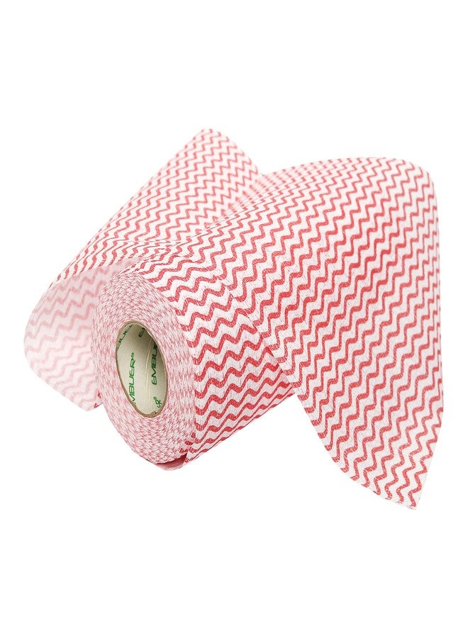 Embuer All Purpose Kitchen Roll, Kitchen Towel Wipe Roll, Non-Woven, Fast Absorbant, Quick Dry, Washable & Reusable Kitchen Wipes Roll for Cleaning | Kitchen - 2 Roll x 80 Multipurpose wipes - Combo - Image 3