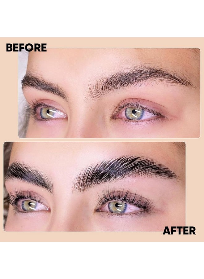 Libeauty Lash Lift and Color Kit Brow Lamination Kit with Black Color Quick Lifting Perming & Voluminous Coloring with Complete Tools DIY Eyelash Perm Use at Home & Salon Supplies - Image 3