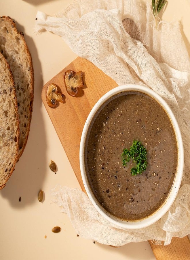 Simplify Foods Pepper Mushroom Instant Soup | Pack of 2 Single-Serve Sachets (Each Makes ~125 ml) | Made with 70% Real Mushroom & Cracked Pepper | Just Add Hot Water | Travel-Friendly | Clean Label | 0% Additives or Preservatives - Image 3