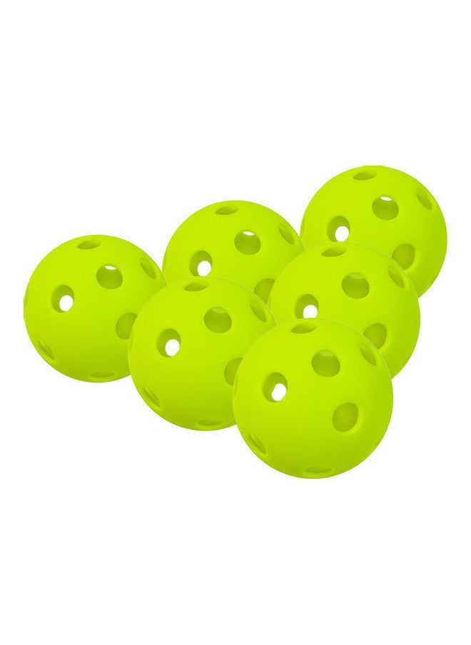 NIBEMINENT 6-Piece Pickleballs with Holes  - Image 3