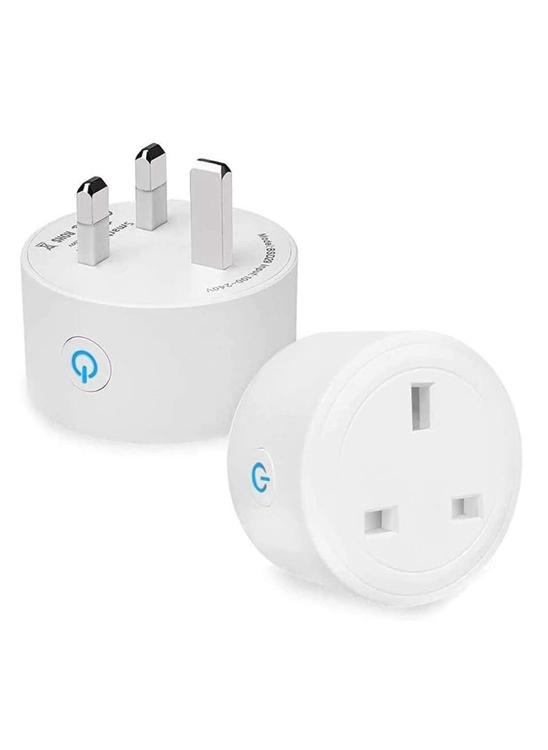 AWD - WIFI Smart Plug in 16A Energy Monitoring WLAN Smart Plug Socket Work with Alexa, Echo, Google Home Mini Smart Outlet Remote and Voice Control No Hub Required. - Image 1