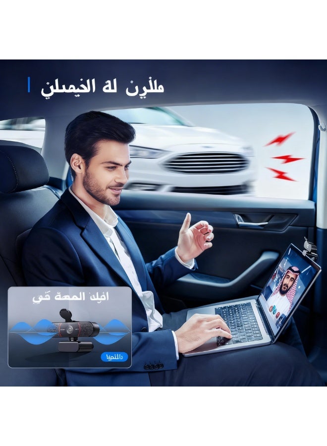 إي ميت كاميرا EMEET C960 بدقة 4K للكمبيوتر الشخصي، مستشعر CMOS بدقة 4K UHD، تركيز بؤري تلقائي PDAF، ميكروفونان مزدوجان شاملان الاتجاهات، تصحيح تلقائي للإضاءة، زاوية رؤية 73 درجة، كاميرا ويب تعمل بالتوصيل والتشغيل مع غطاء خصوصية، تعمل مع Zoom/Teams/Skype/Google Meet - Image 3