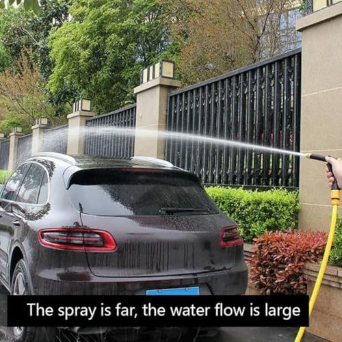 KRESHU Mini High-Pressure Water Spray Gun | Brass Nozzle 360° Water Jet for Garden Watering, Car Washing, and Cleaning, Durable Trigger Spray Gun (Pack of 1) - Image 4