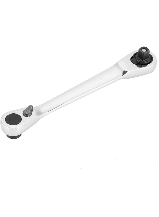 PROMASS Ratchet Wrench 72 Teeth Drive Ratchet Wrench Tool Allen Wrench Hex Handle Lock Socket Quick Release (130mm) - Image 1