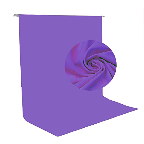 HIFFIN Purple 6X9FT Professional Backdrop for Background Photography Background Stand for Photo Light Studio Accurate Size 6x9ft - Image 1