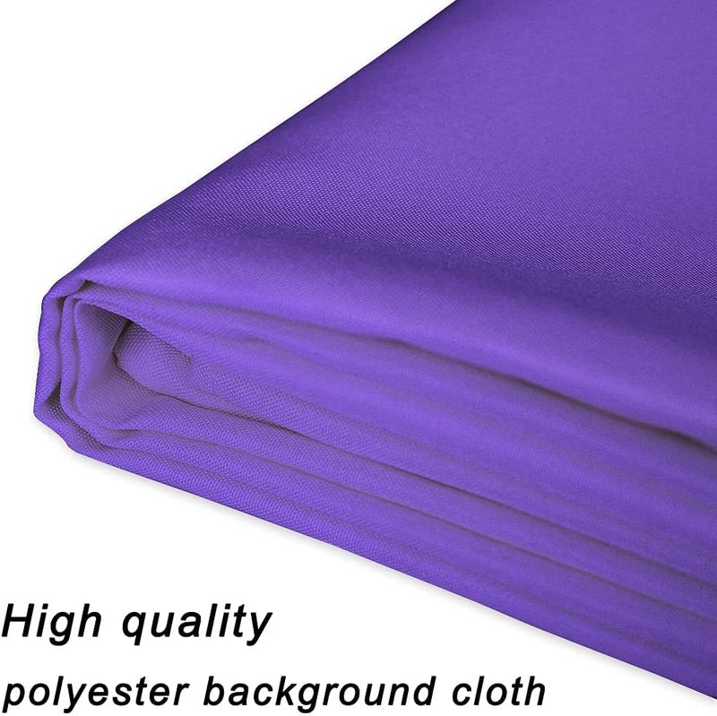 HIFFIN Purple 6X9FT Professional Backdrop for Background Photography Background Stand for Photo Light Studio Accurate Size 6x9ft - Image 5
