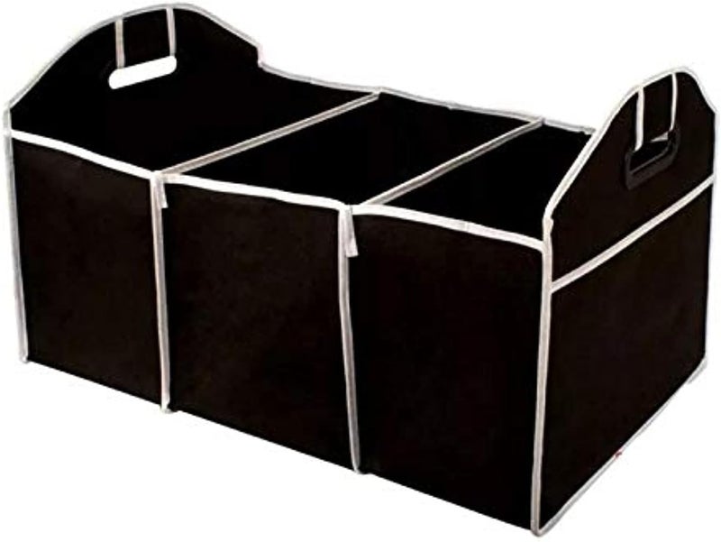 Large capacity multifunctional car trunk folding storage bag organizer storag... - Image 1