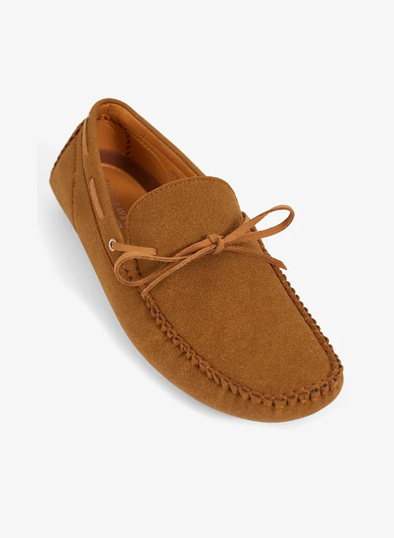 MENS FAUX SUEDE LOAFER