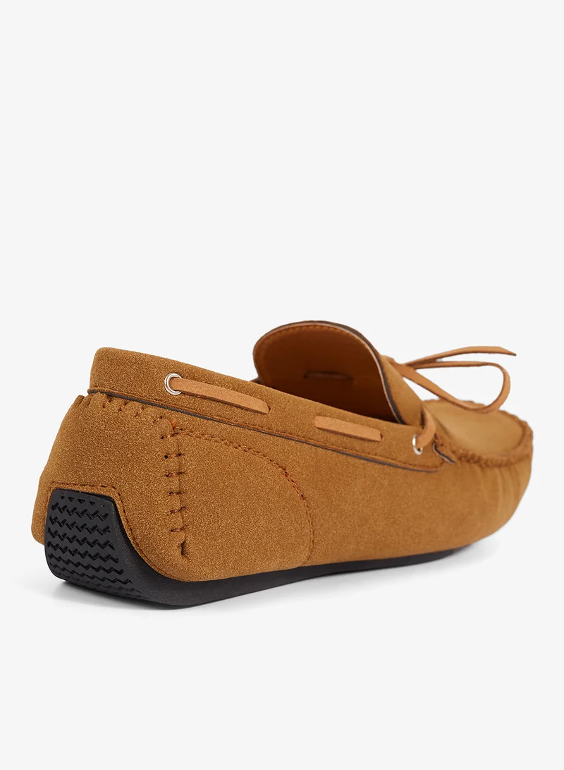 BRAVE SOUL MENS FAUX SUEDE LOAFER