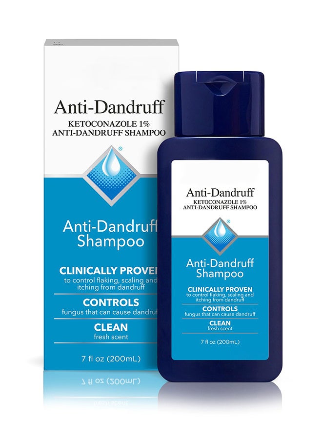 Tizo Anti Dandruff Shampoo, Controls Dandruff Fungus, Fresh Scent, 200ML/7 Fl Oz - Image 1