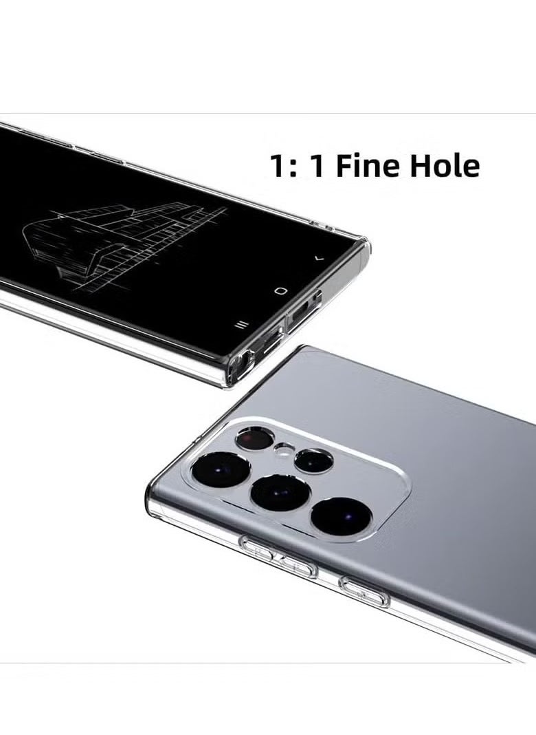 Raxoom Samsung Galaxy S24 Ultra Clear Slim TPU Case â€“ Flexible Scratch-Resistant Gel Rubber Protective Cover - Image 5