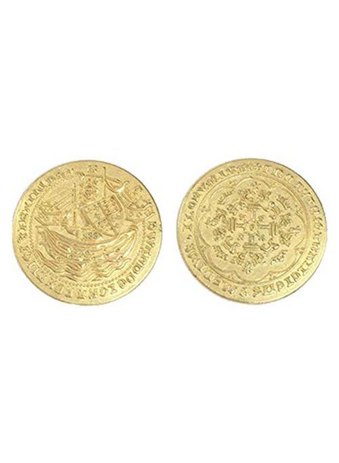 The Broken Token Prop Coins - 35mm Gold Early English Kings Themed Gaming Coins Pack of 6, Novelty Fantasy Replica Coins - Image 2