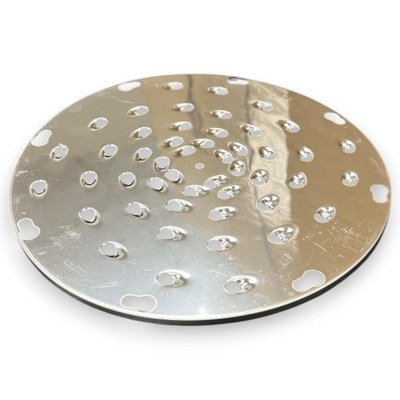ALFA VS-12SD-5/16 Stainless Steel Grading Disk Replacement for Commercial Kitchen Shredders | 9.25" Diameter - 5/16" Grating Holes | Replacement for GS-12 and VS-9 Graters and Shredders - Image 5