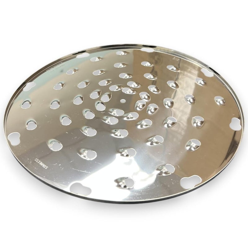 ALFA VS-12SD-5/16 Stainless Steel Grading Disk Replacement for Commercial Kitchen Shredders | 9.25" Diameter - 5/16" Grating Holes | Replacement for GS-12 and VS-9 Graters and Shredders - Image 4
