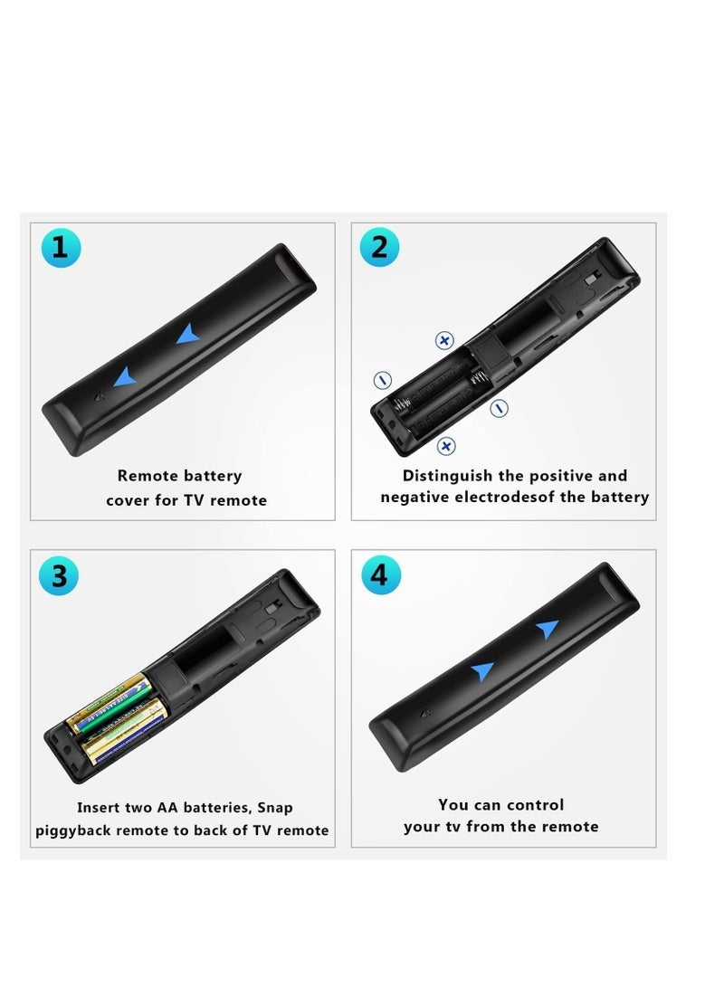 PopZa Universal Replacement Remote Control for Samsung Smart TV LCD LED UHD QLED TVs, with Netflix/Prime Video/Rakuten TV Shortcut Buttons - Image 5