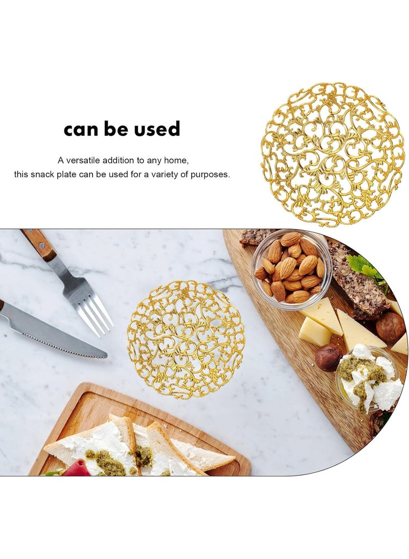 سونسر 12 قطعة صواني تقديم رمضان صواني عيد مبارك صواني إسلامية مسلمة زينة طاولة حفلة عيد الفطر حلويات معجنات كعك حامل عرض - Image 4