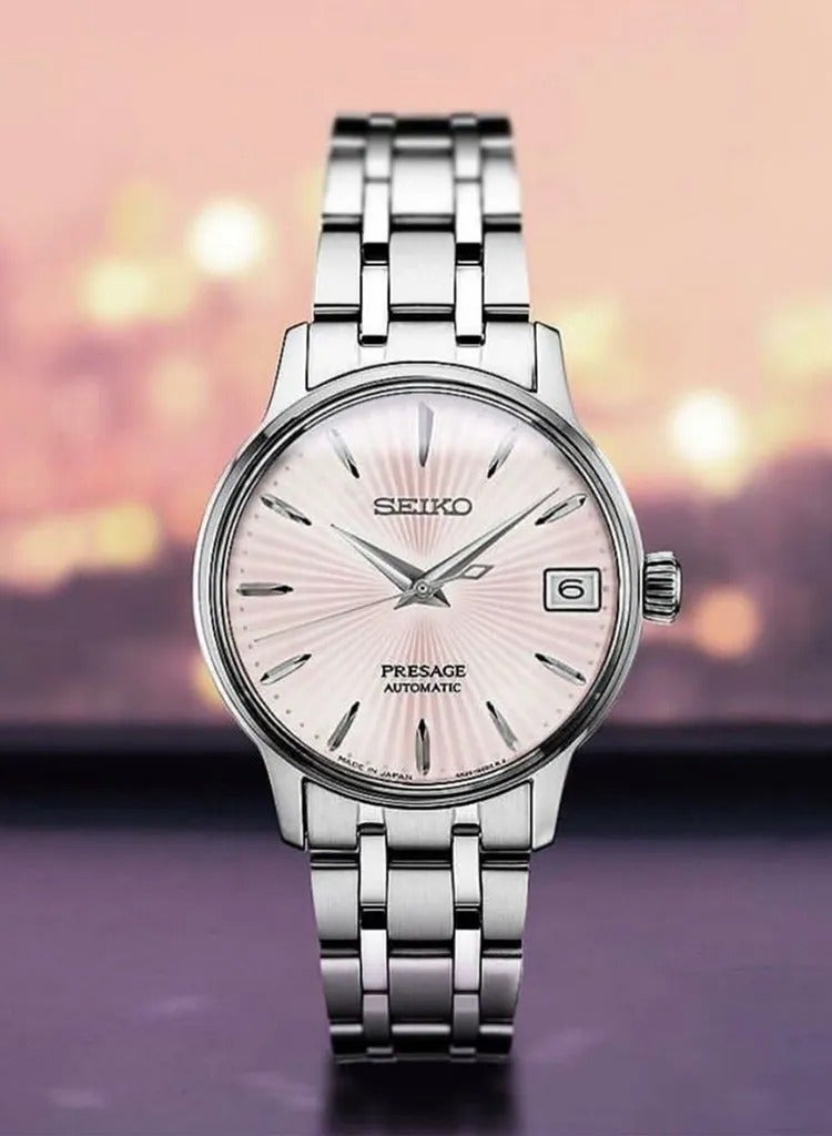 سيكو SEIKO Women's Presage Automatic Dress Watch SRP839J1 - Image 2