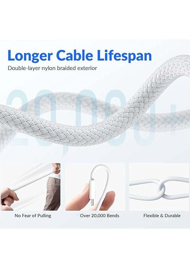 غولو 60W الناقل التسلسلي العام جيم مضفر كابل شحن ، 1M سريع جيم جيم كابل شحن ، اي فون 15 / 16 ، 15 / 16 برو ، 15 / 16 زائد ، 15 / 16 برو ماكس ، ماك بوك برو / الهواء ، آي باد الهواء 4 / 5 ، ميني 6 / pro12.9in / 11in ، سامسونج غالاكسي - Image 3
