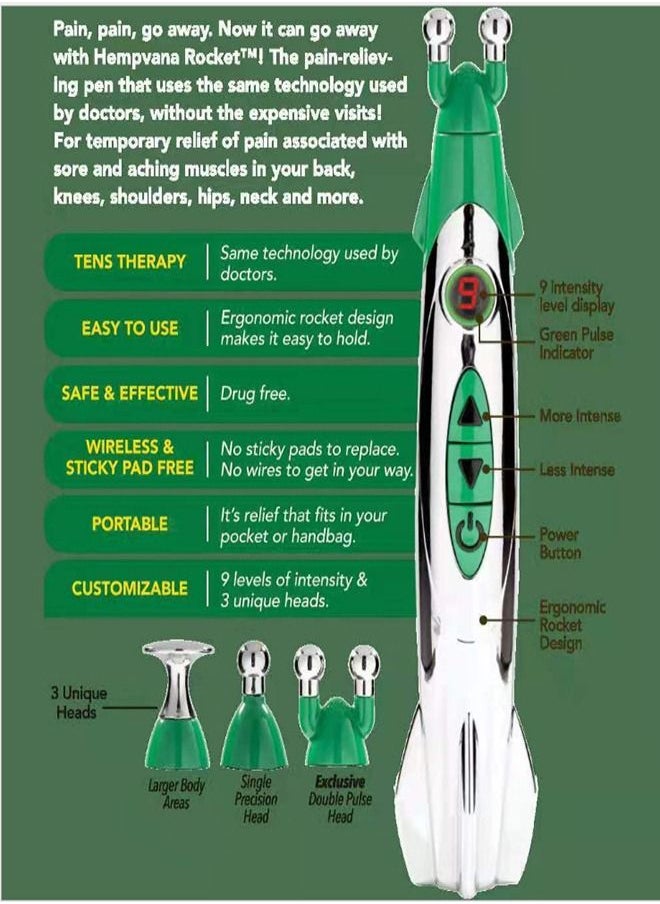 Rocket - Meridian Pen Pain Relieving Point Stick - Image 1