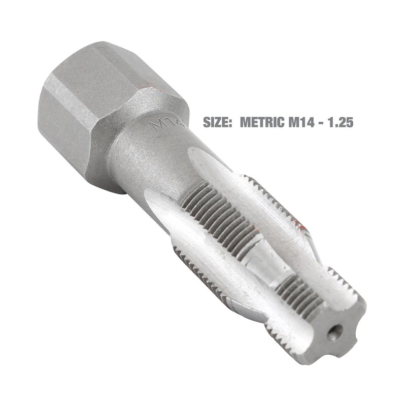 OEMTOOLS 25647 5-Piece Spark Plug Saver, M14-1.25 Thread Reamer and Thread Inserts, Includes 3 Thread Inserts, 1 Reamer, & 1 Swaging Tool - Image 4