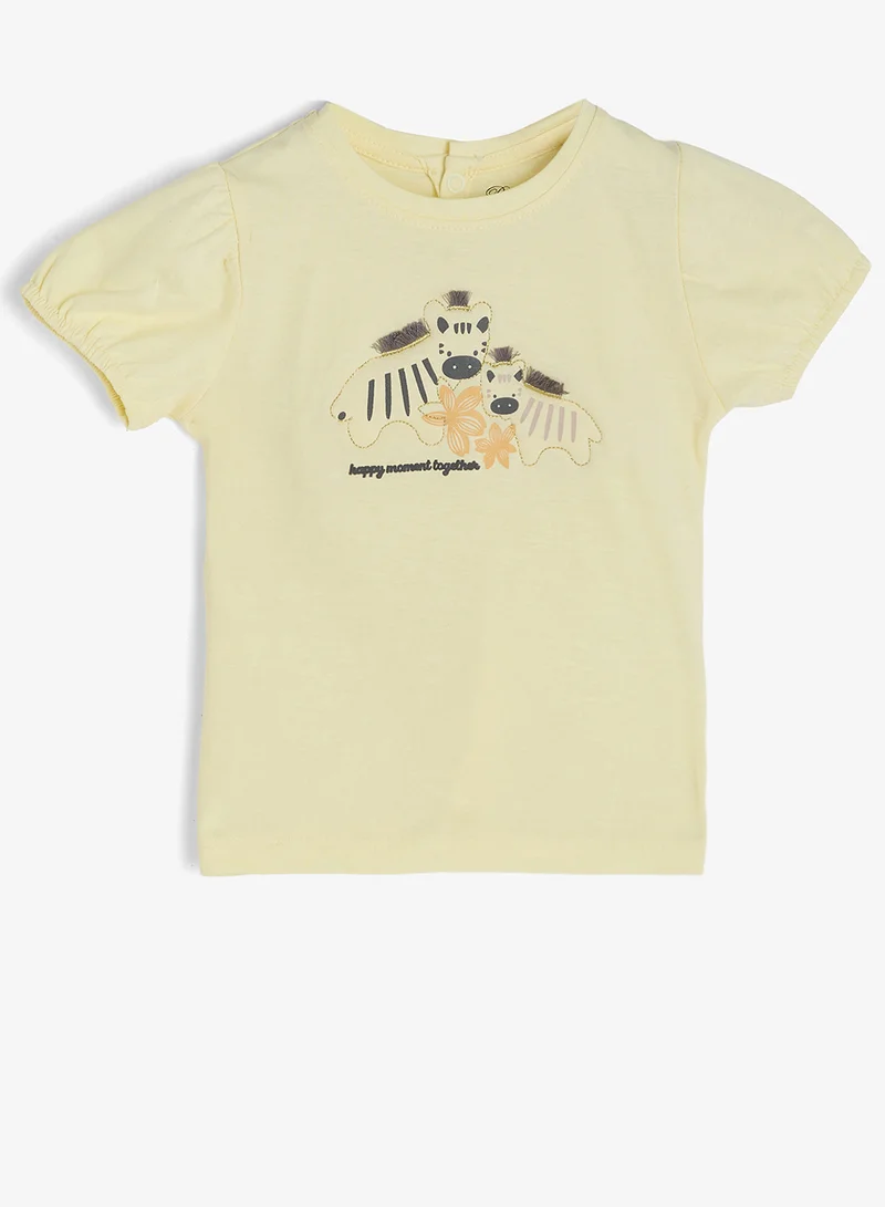 ريبلز مع نمشي Girls Regular T-shirt