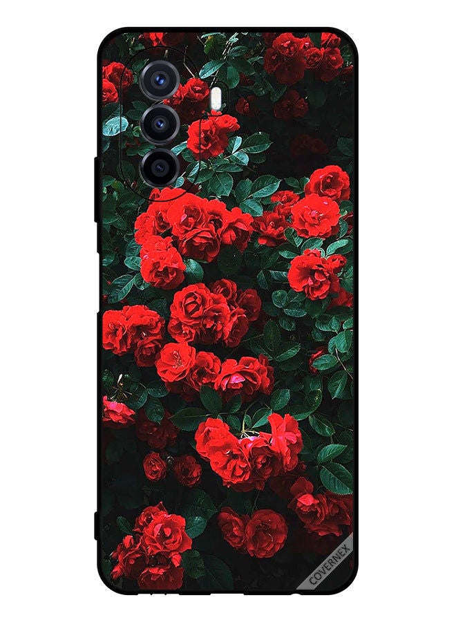 Covernex Protective Case Cover For Huawei nova Y70 Rose Garden - Image 1