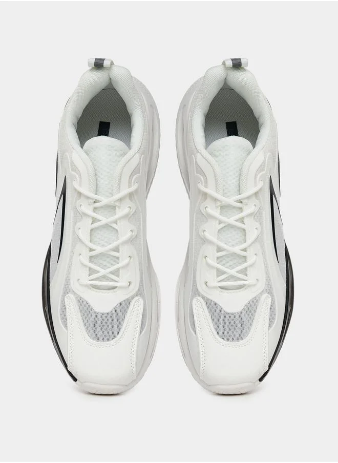 Styli Shock Absorbent Sole Graphic Sneakers