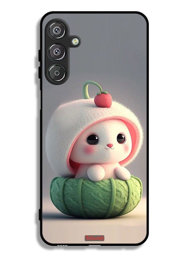 Tolwak Samsung Galaxy F36 Protective Case Cover Cute Little Rabbit
