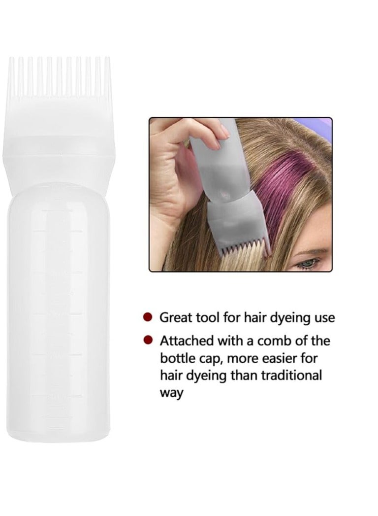 Generic Hair Oil Bottle, Oil Comb 120ML Hair Tools Hair Dye Applicator Brush Bottles Styling Tool Hair Coloring 1 PCS - Image 1